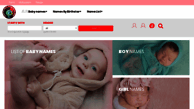 What Babynames.tamilgod.org website looked like in 2020 (3 years ago)