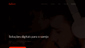 What Before.com.br website looked like in 2020 (3 years ago)