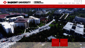 What Baskent.edu.tr website looked like in 2020 (3 years ago)