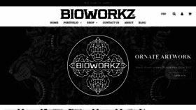 What Bioworkz.com website looked like in 2020 (3 years ago)