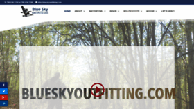 What Blueskyoutfitting.com website looked like in 2020 (3 years ago)