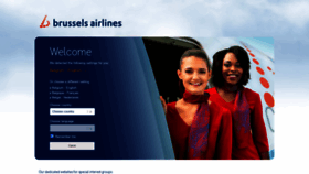 What Brusselsairlines.com website looked like in 2020 (3 years ago)