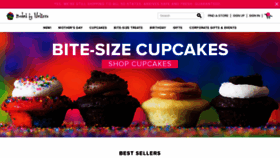 What Bakedbymelissa.com website looked like in 2020 (3 years ago)