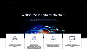 What Bitdefender.de website looked like in 2020 (3 years ago)