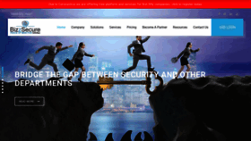 What Bizzsecure.com website looked like in 2020 (3 years ago)