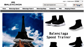 What Balenciagaspeeds.com website looked like in 2020 (3 years ago)