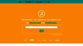 What Berufsstart.de website looked like in 2020 (3 years ago)