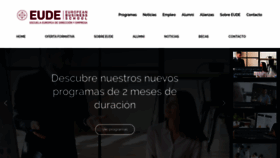What Blog.eude.es website looked like in 2020 (5 years ago)