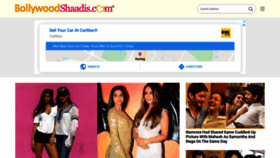 What Bollywoodshaadis.com website looked like in 2020 (3 years ago)