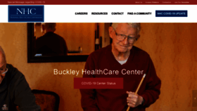 What Buckleyhealthcare.com website looked like in 2020 (4 years ago)