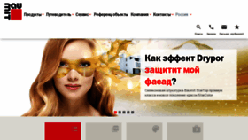 What Baumit.ru website looked like in 2020 (5 years ago)