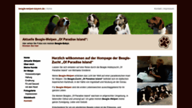 What Beagle-welpen-bayern.de website looked like in 2020 (3 years ago)