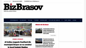 What Bizbrasov.ro website looked like in 2020 (3 years ago)