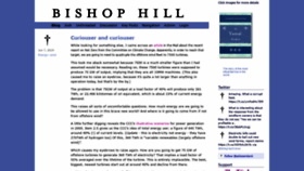 What Bishop-hill.net website looked like in 2020 (3 years ago)