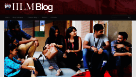 What Blog.iilm.edu website looked like in 2020 (3 years ago)