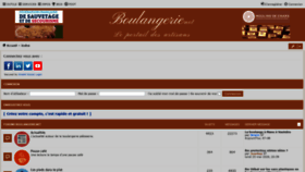 What Boulangerie.net website looked like in 2020 (3 years ago)