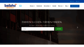 What Bailaho.at website looked like in 2020 (5 years ago)