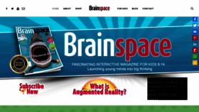 What Brainspacemagazine.com website looked like in 2020 (3 years ago)
