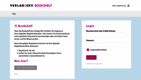 What Bookshelf.verlagskv.ch website looked like in 2020 (3 years ago)