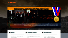 What Bailac.cl website looked like in 2020 (3 years ago)