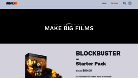 What Bigfilms.shop website looked like in 2020 (3 years ago)