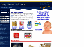 What Babyshowergiftshop.com website looked like in 2020 (3 years ago)