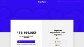 What Badoo.com.ar website looked like in 2020 (3 years ago)