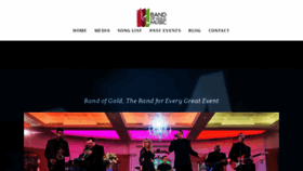 What Bandofgoldmusic.com website looked like in 2020 (3 years ago)