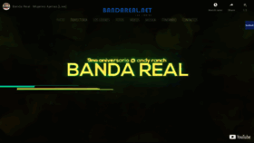 What Bandareal.net website looked like in 2020 (3 years ago)