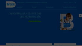 What Barmenia-mediline.de website looked like in 2020 (3 years ago)