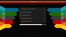What Baybladebattles.com website looked like in 2020 (3 years ago)