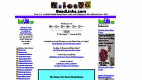 What Beadlinks.com website looked like in 2020 (3 years ago)