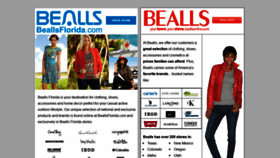 What Bealls.com website looked like in 2020 (3 years ago)