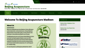 What Beijing-acupuncture.com website looked like in 2020 (3 years ago)