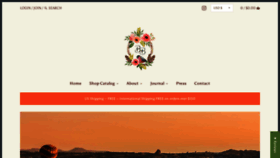 What Bellabohemian.com website looked like in 2020 (3 years ago)