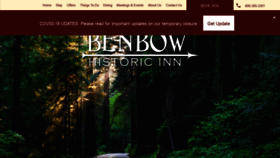 What Benbowinn.com website looked like in 2020 (3 years ago)