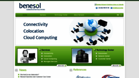 What Benesol.be website looked like in 2020 (3 years ago)