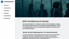 What Beratungswelt.de website looked like in 2020 (3 years ago)