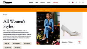 What Bertieshoes.com website looked like in 2020 (3 years ago)