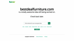 What Bestdealfurniture.com website looked like in 2020 (3 years ago)