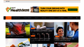 What Besthealthsecret.com website looked like in 2020 (3 years ago)