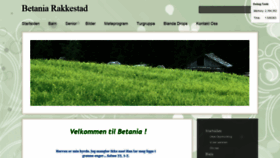 What Betaniarakkestad.no website looked like in 2020 (3 years ago)