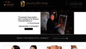 What Beverlyhillsbody.com website looked like in 2020 (3 years ago)