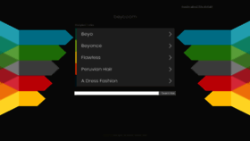 What Beyo.com website looked like in 2020 (3 years ago)