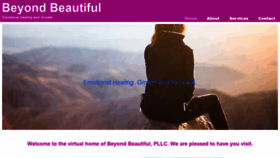 What Beyondbeautiful.net website looked like in 2020 (3 years ago)