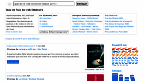 What Bibliosurf.com website looked like in 2020 (3 years ago)