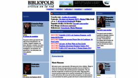 What Bibliopolis.org website looked like in 2020 (3 years ago)
