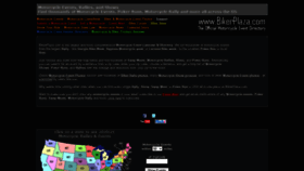 What Bikerplaza.com website looked like in 2020 (3 years ago)