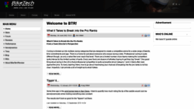 What Biketechreview.com website looked like in 2020 (3 years ago)