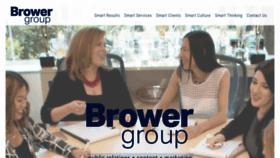 What Brower-group.com website looked like in 2020 (4 years ago)